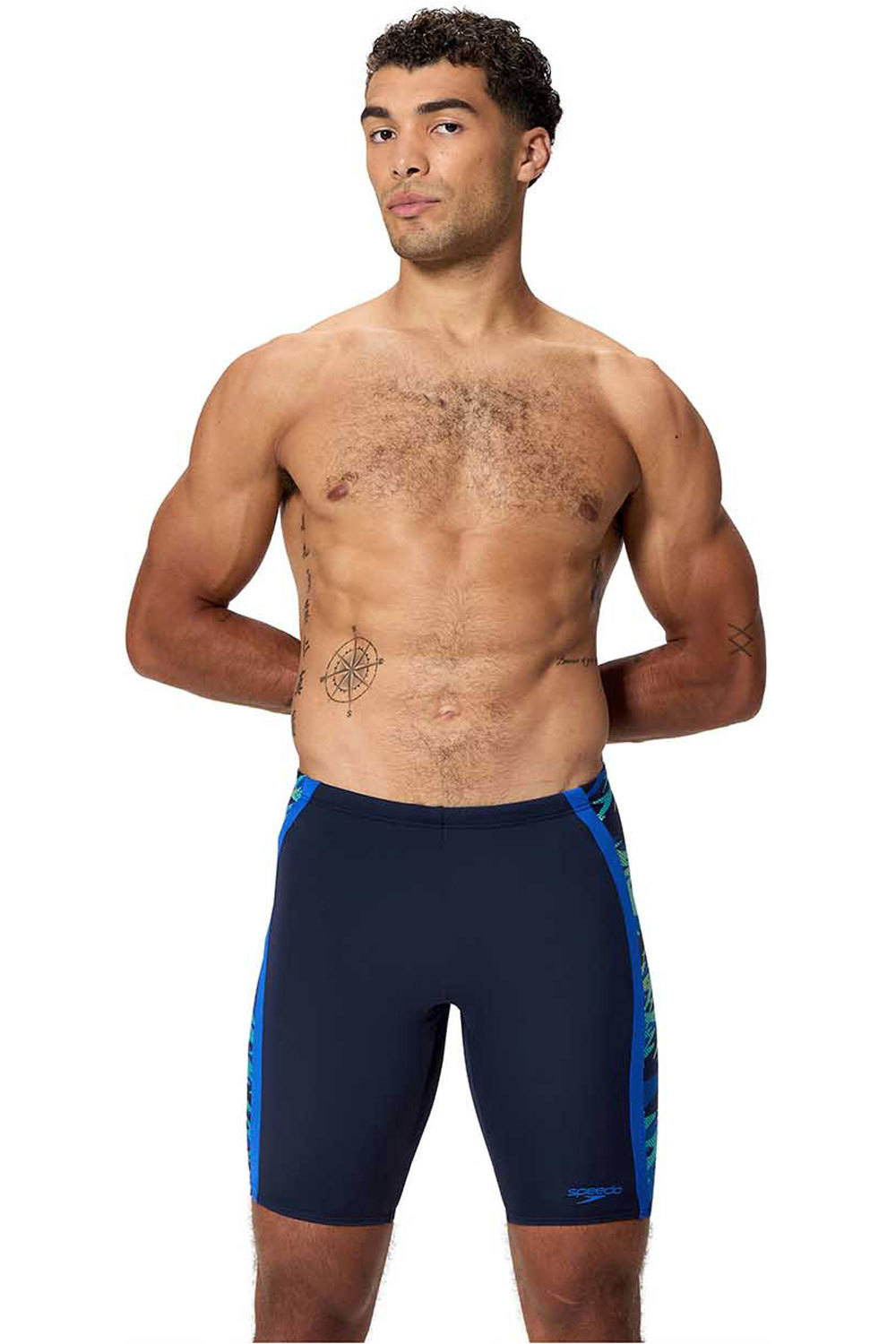 Hyperboom splice jammer bañador natación hombre Naranja (36)