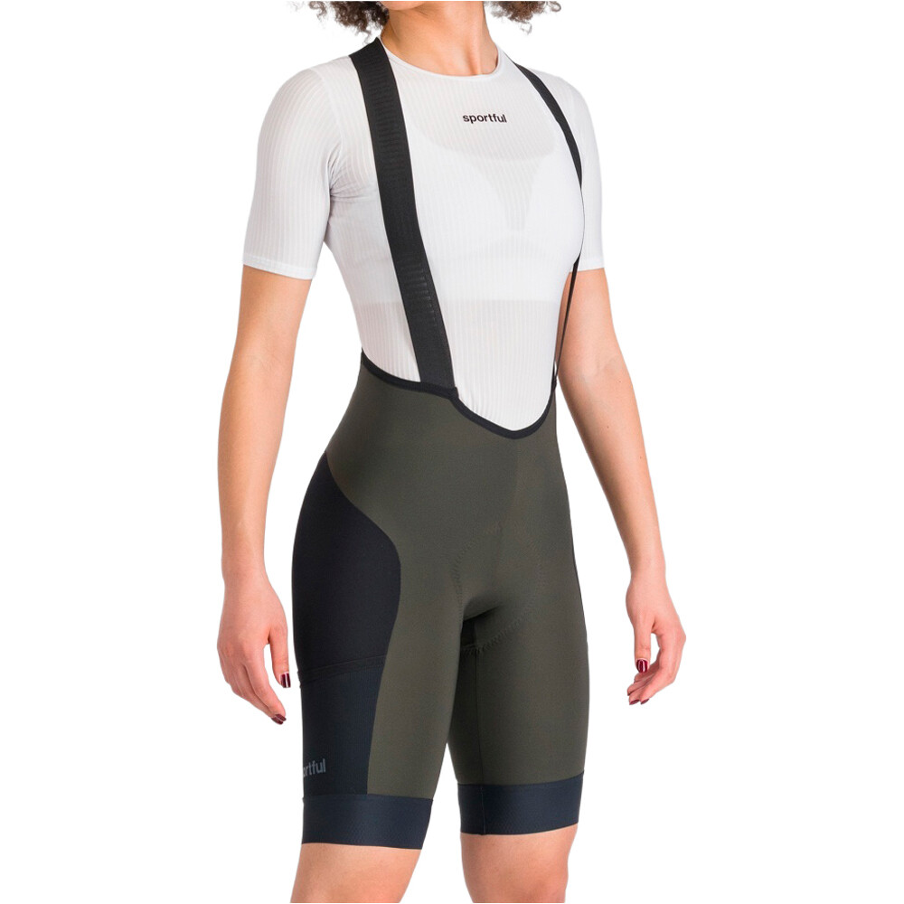 Supergiara 2 culotte corto mujer Verde