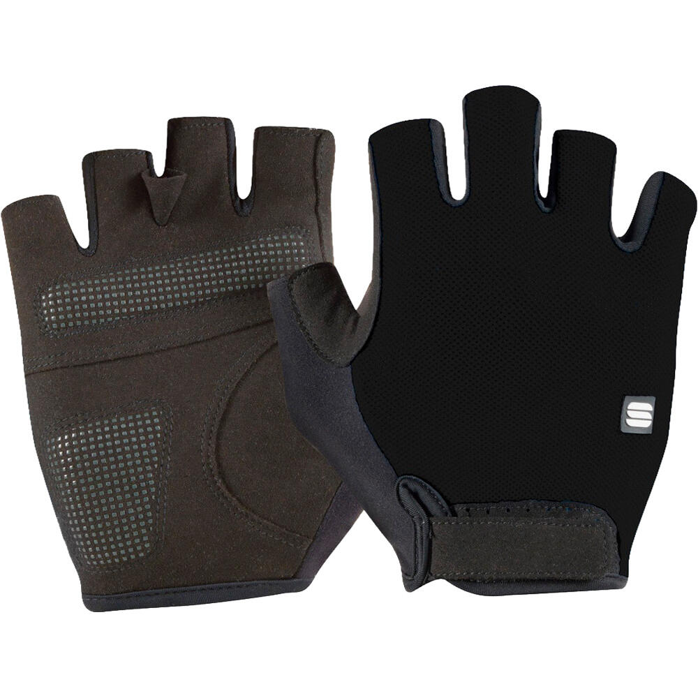 Classic guantes cortos ciclismo Negro