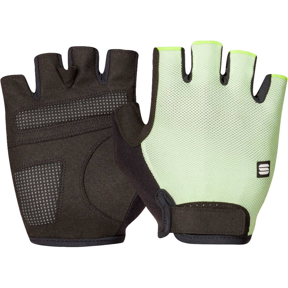Classic guantes cortos ciclismo Verde (M)