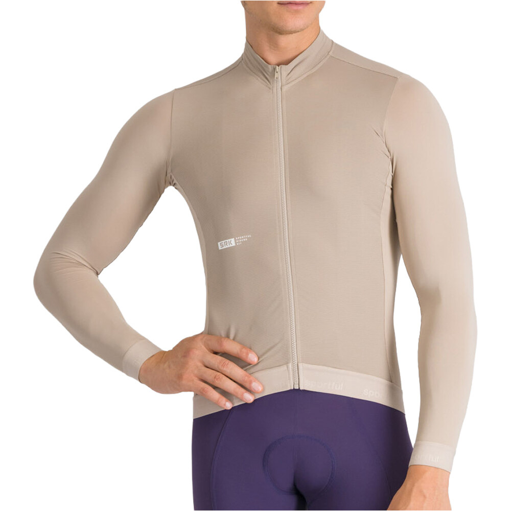 Srk maillot manga larga hombre Beige (XL)