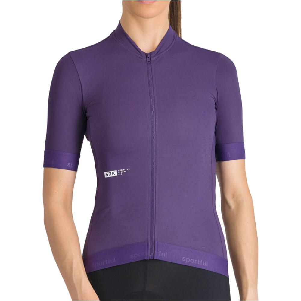 Srk 2 maillot manga corta mujer Morado