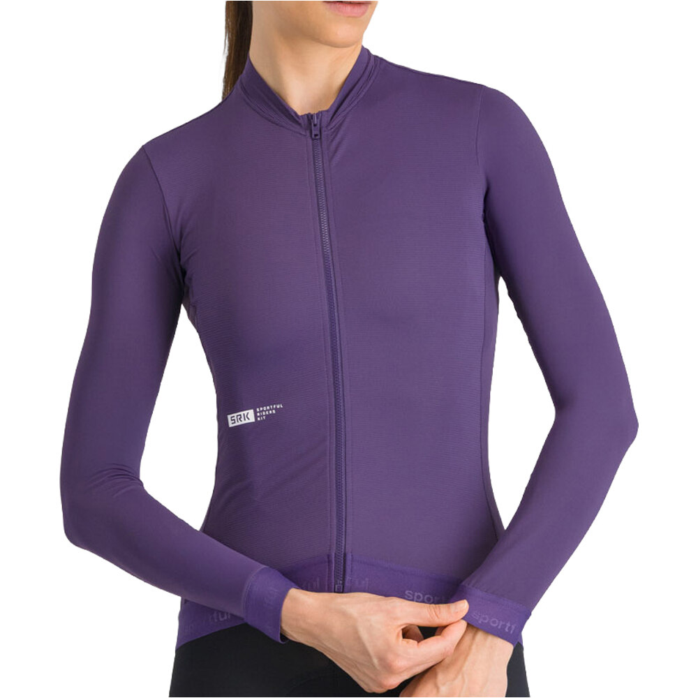 Srk maillot manga larga mujer Morado (XS)