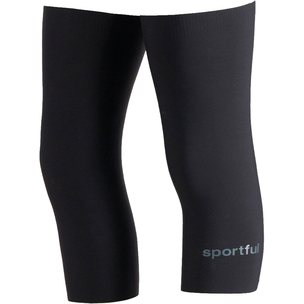 Winter kneewarmers perneras cortas ciclismo Negro (L)