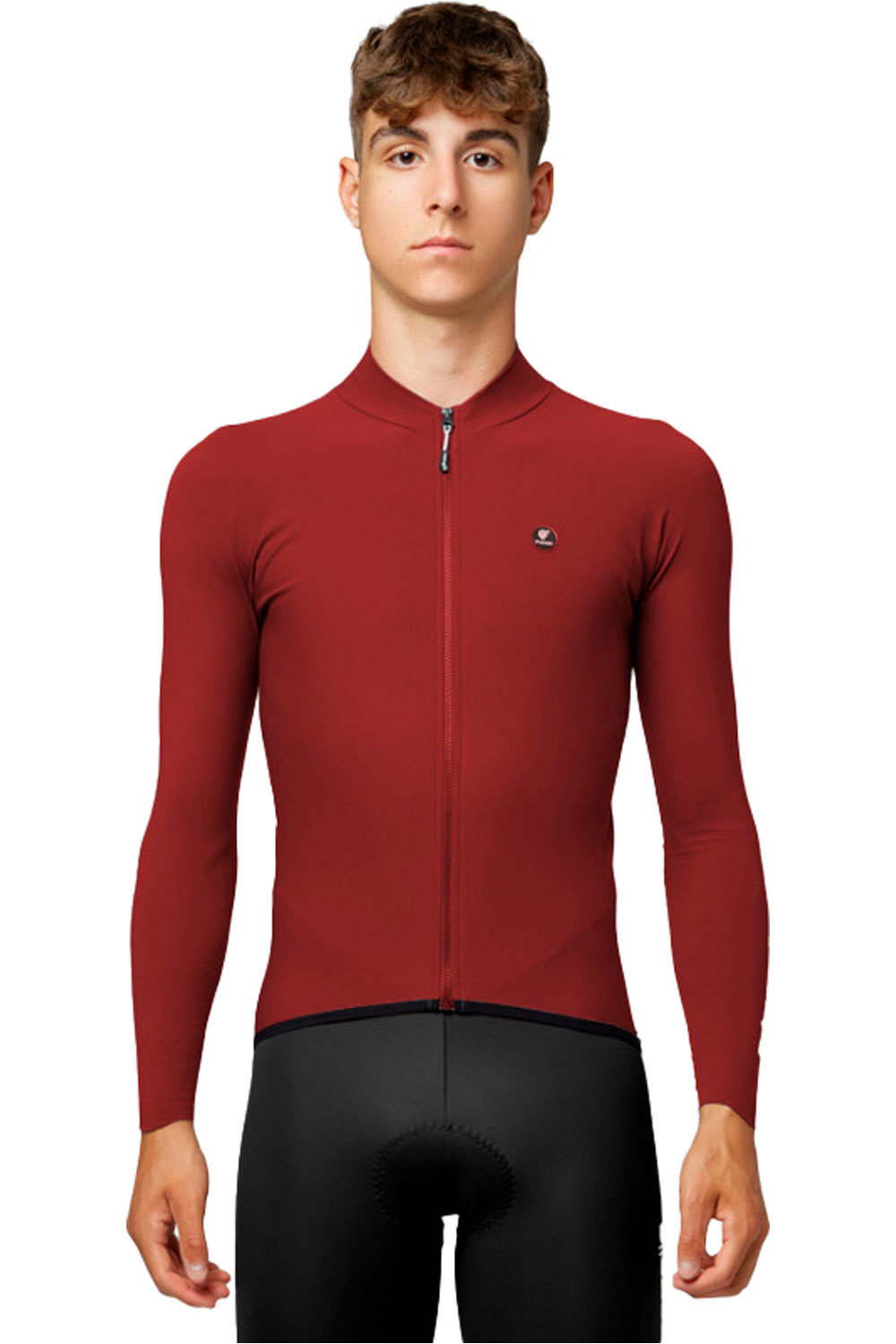 Primapelle winter maillot manga larga hombre Granate (L)