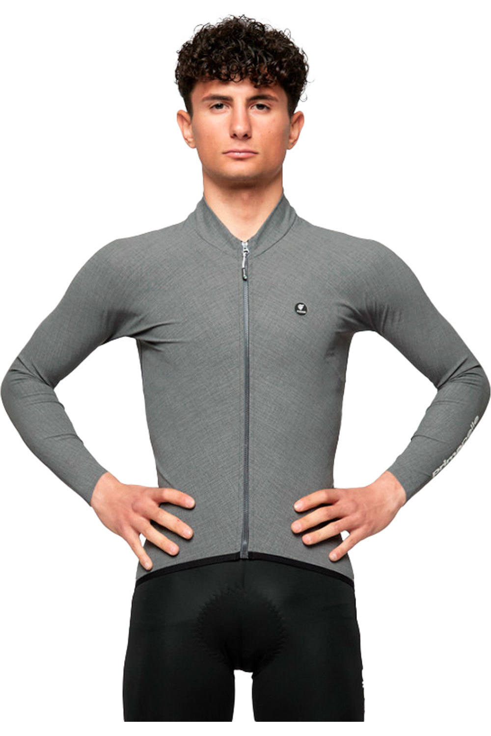Primapelle winter maillot manga larga hombre Gris (M)