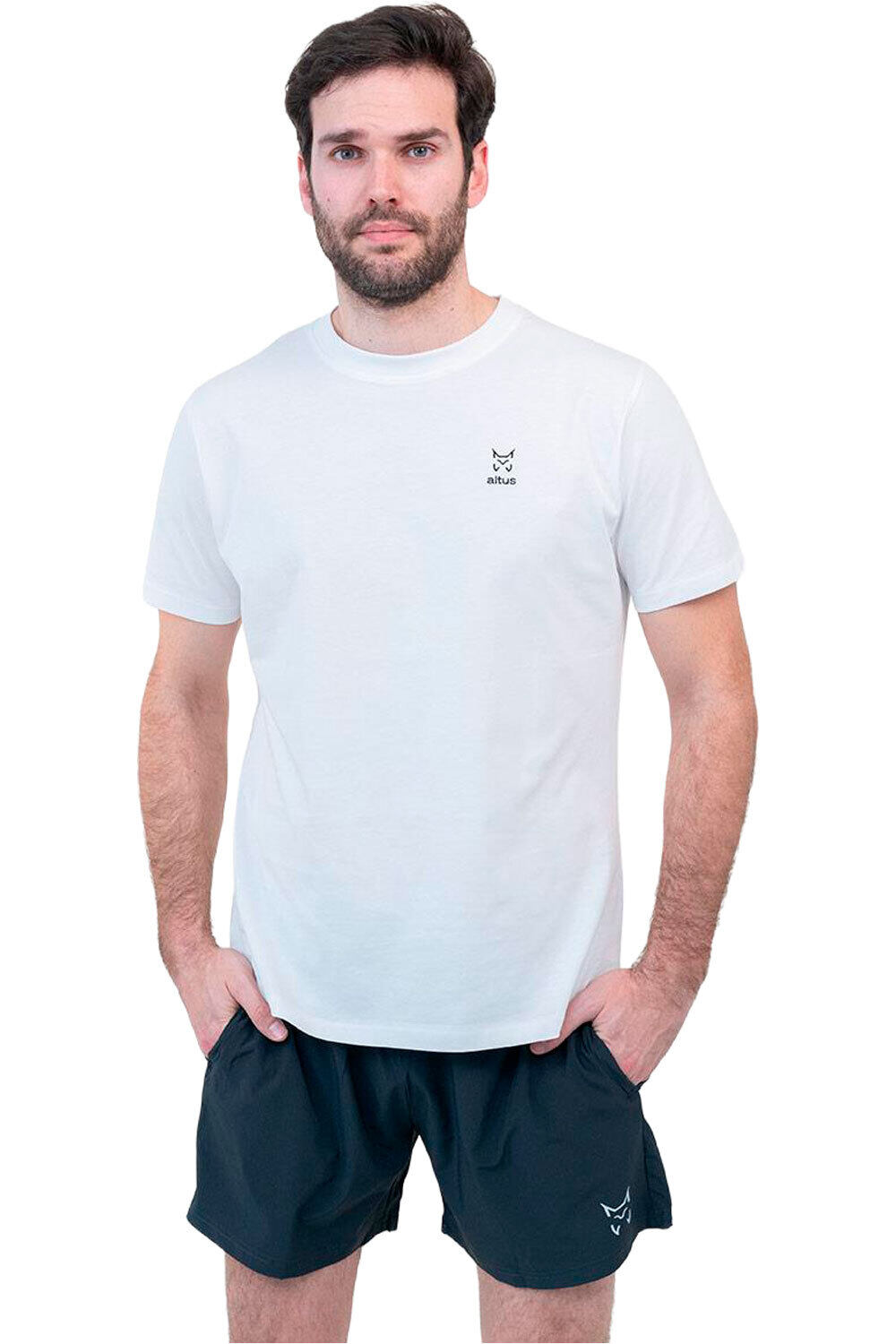 Amalfi camiseta montaña manga corta hombre Blanco (XXL)