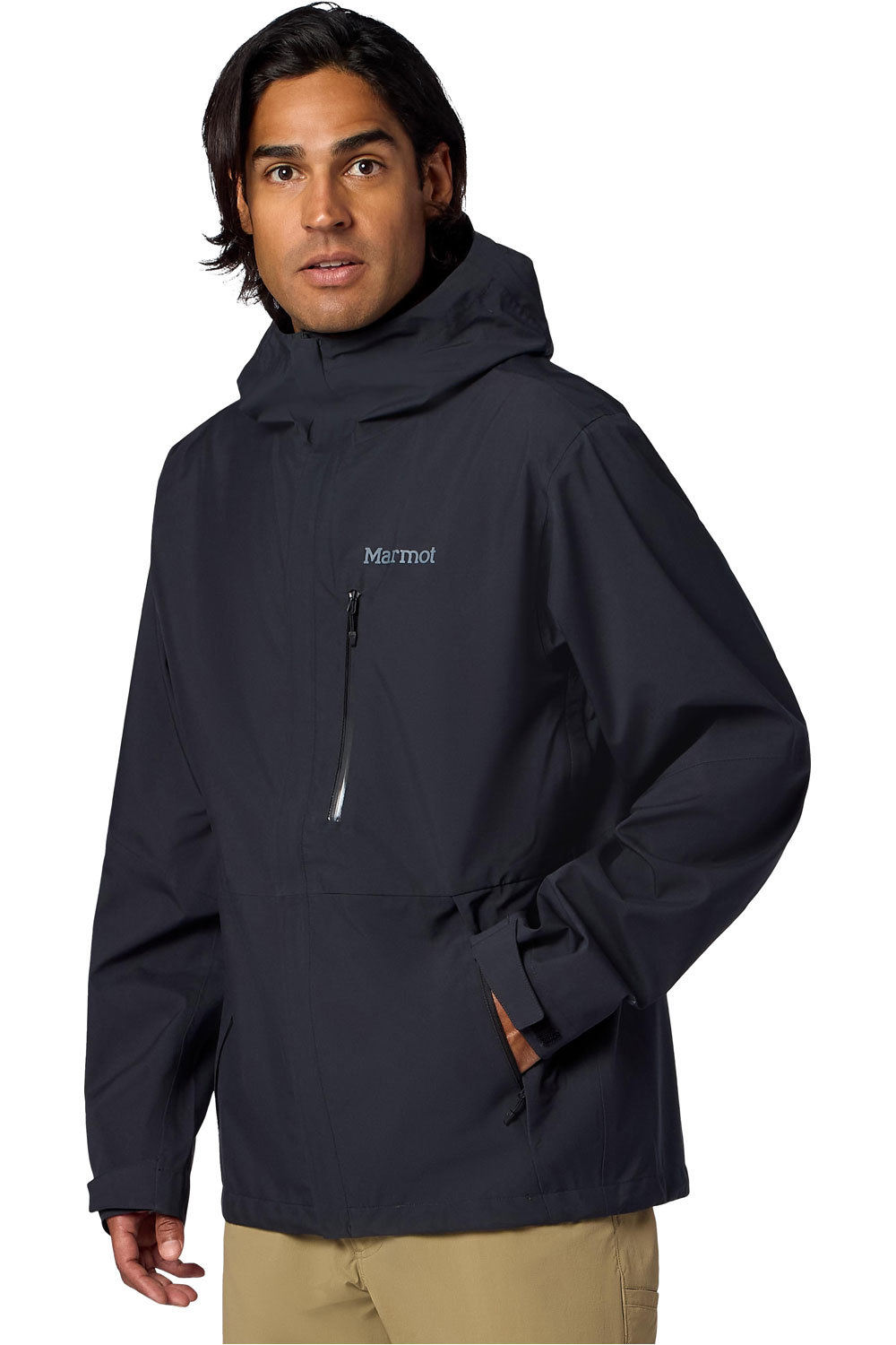 Precip evo pro chaqueta impermeable hombre Negro