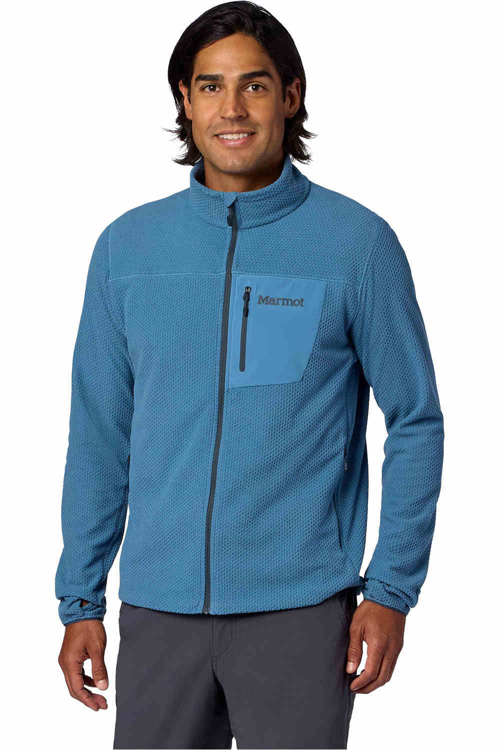 Airfleece forro polar hombre Azul (XL)