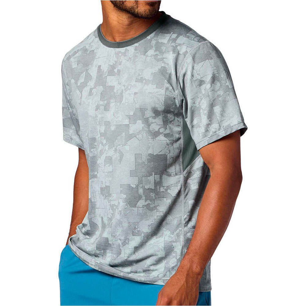Uptrail camiseta montaña manga corta hombre Gris (XL)