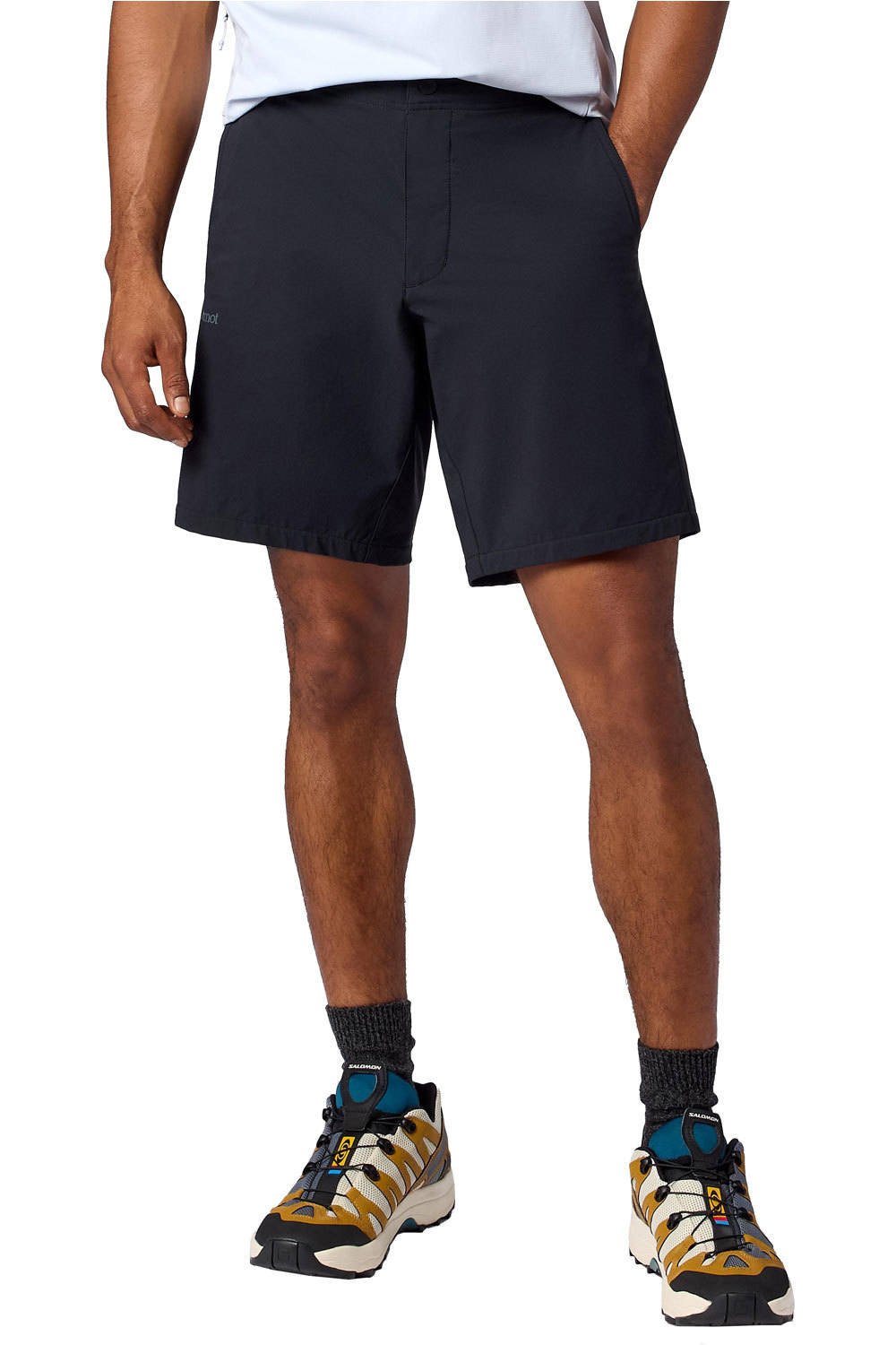 Diverter pantalón corto montaña hombre Negro (36)