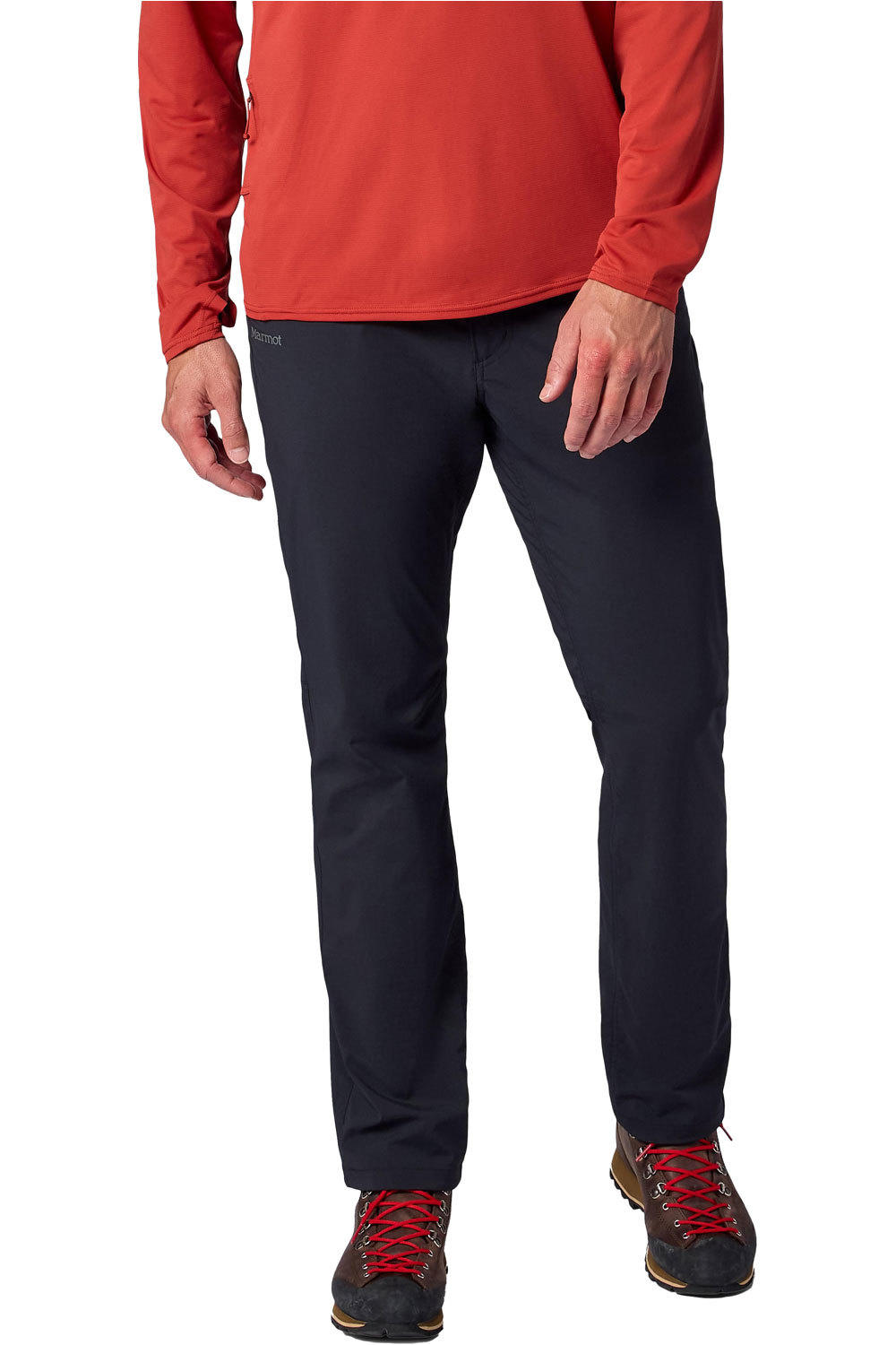 Trailway pantalón montaña hombre Negro (34)