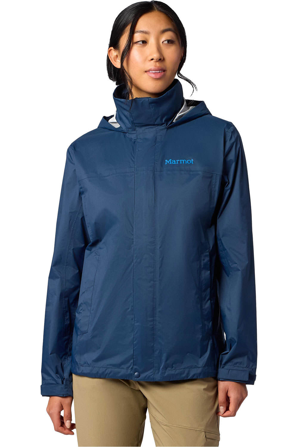 Precip evo chaqueta impermeable mujer Marron (XS)