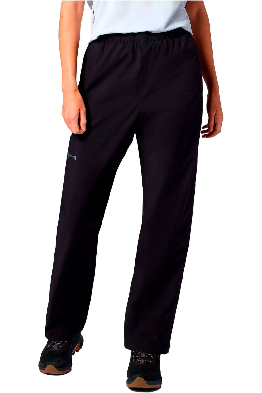 Precip evo flex pantalón montaña mujer Negro (XL)