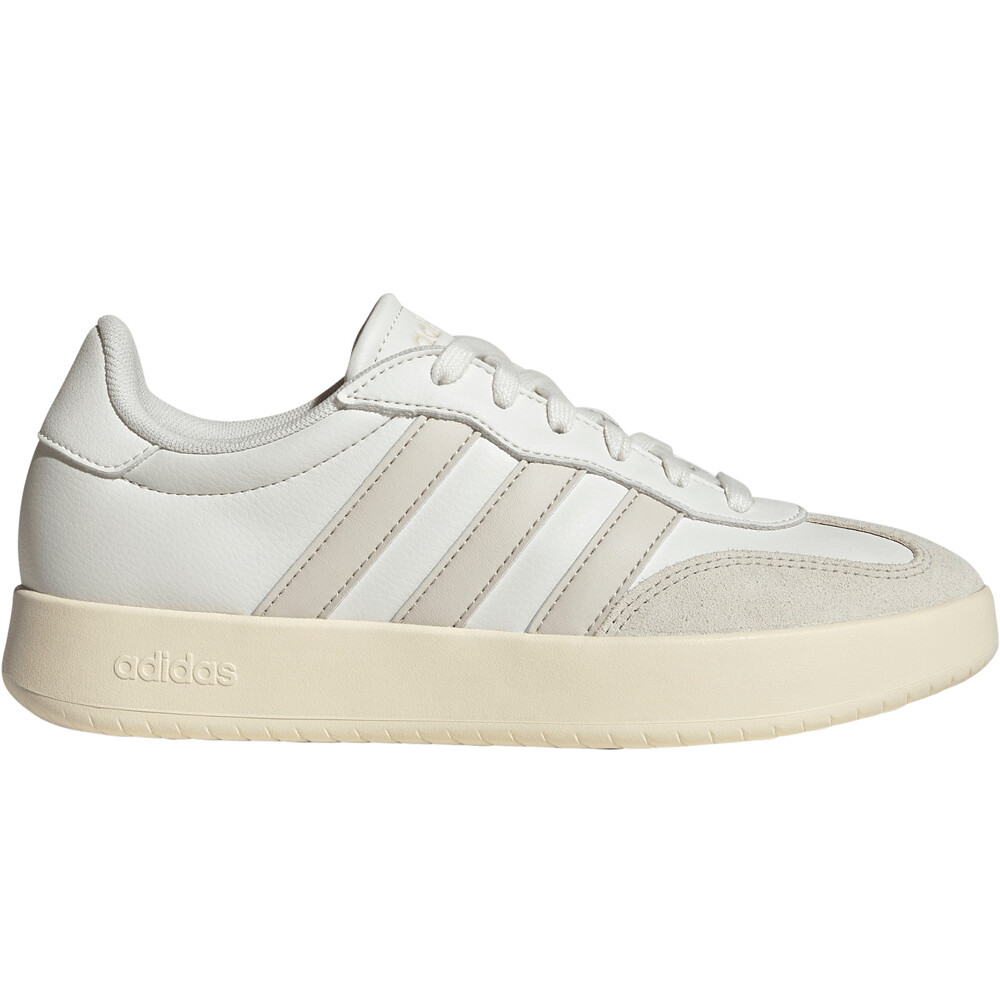 Barreda zapatilla moda mujer Blanco (38)