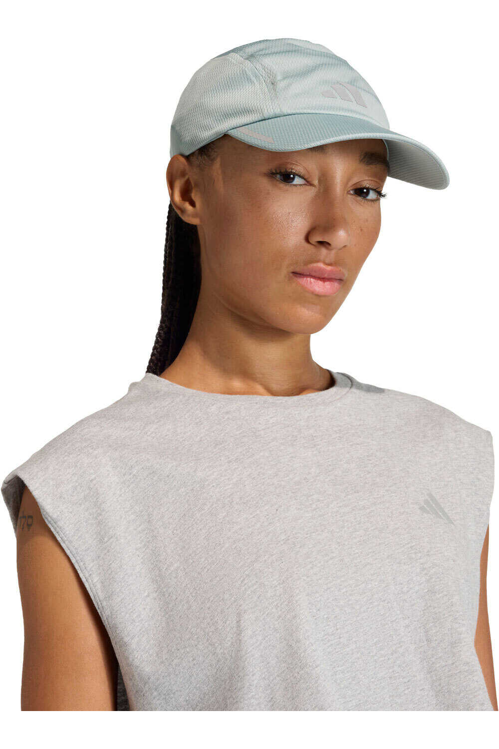 Running mesh 4 panel gorra running Azul (OSFM)