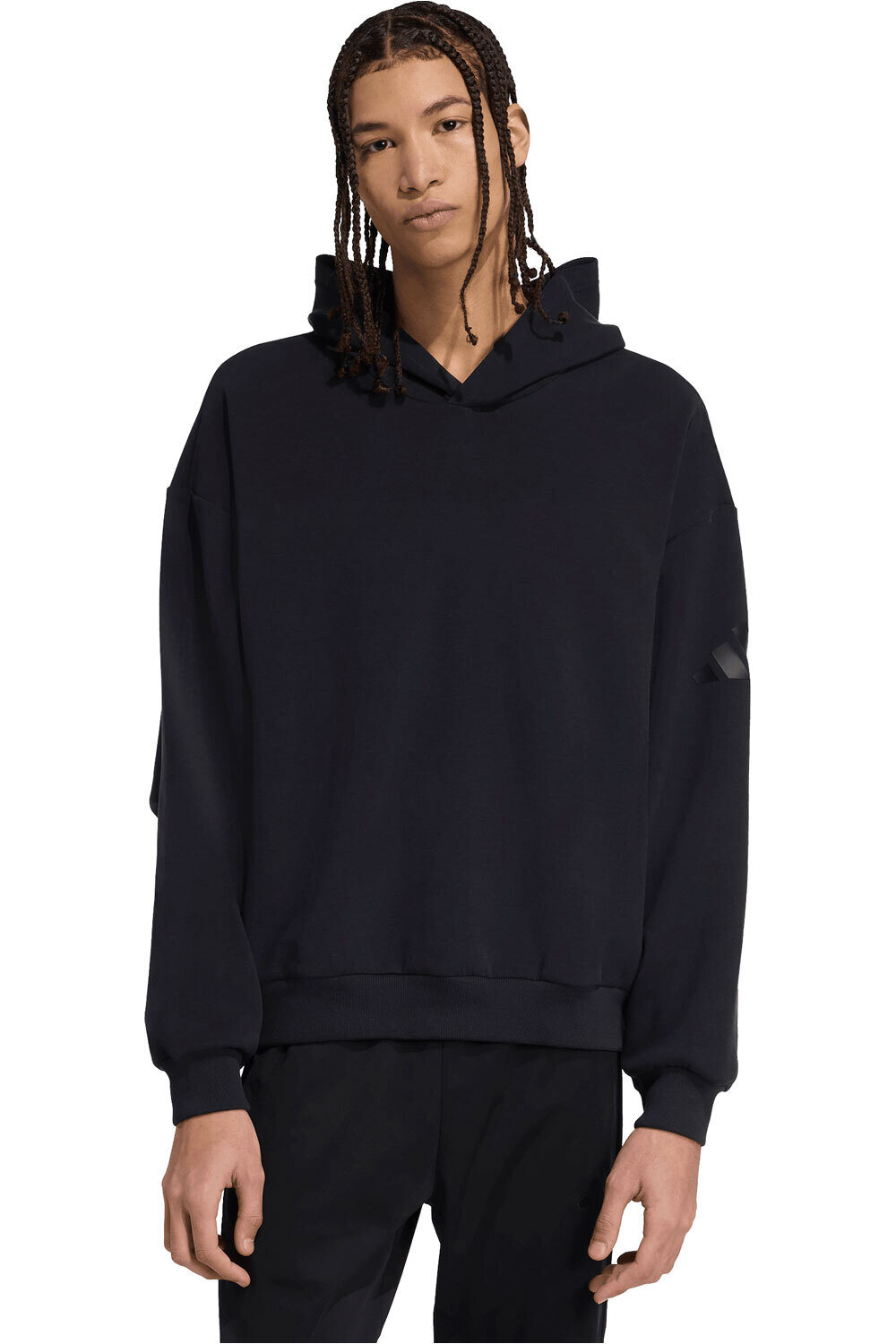 Soft lux sudadera hombre Negro (S)