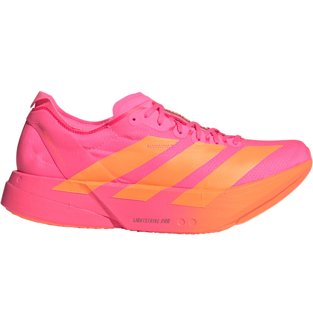 Adizero adios pro 4 zapatilla running hombre Rosa (48)