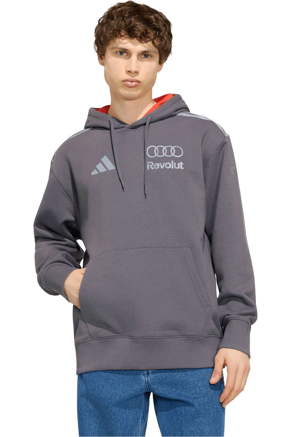 Audi revolut f1 team driver sudadera hombre Gris (L)