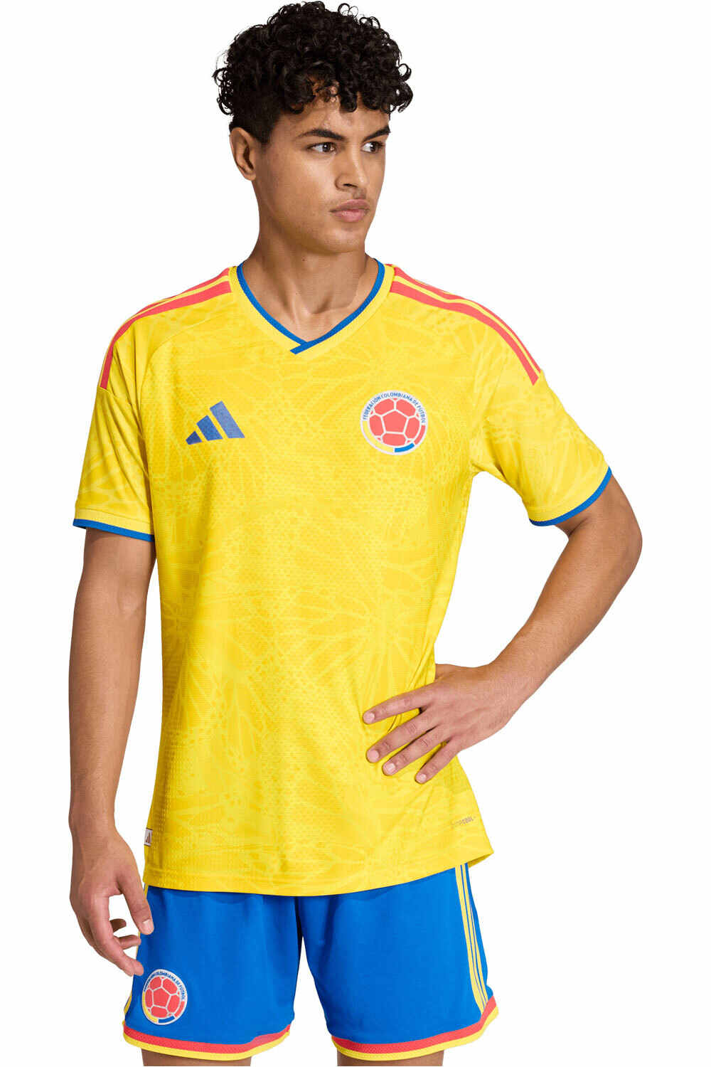 Colombia mundial 2026 primera equipacion camiseta de fútbol oficiales Amarillo (XXXL)
