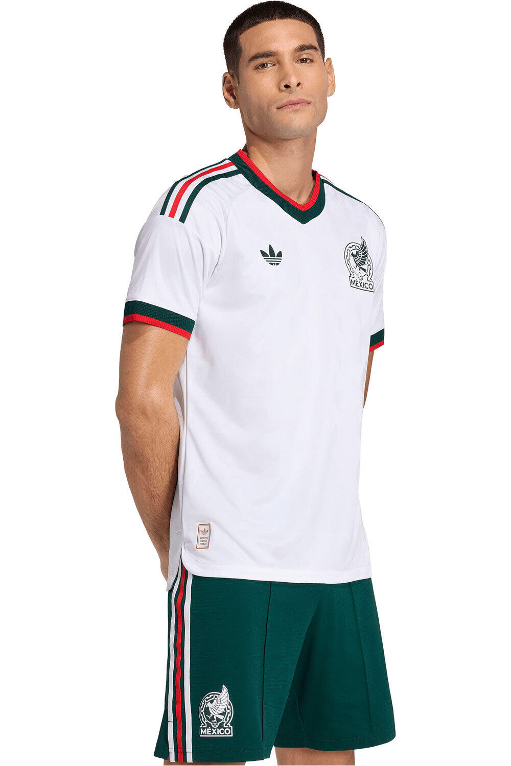 Mexico mundial 2026 segunda equipacion camiseta de fútbol oficiales Blanco (L)