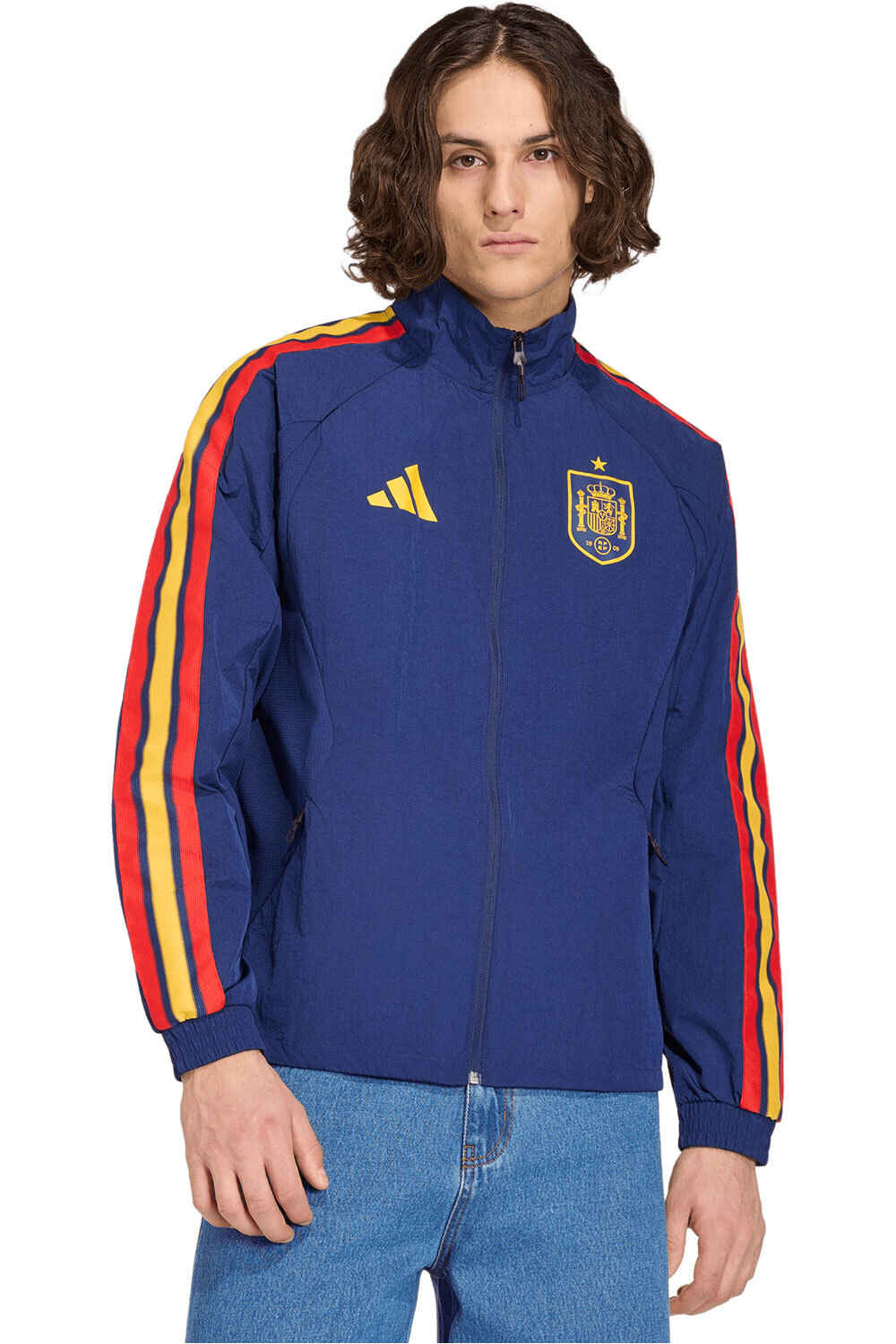 Adidas espana mundial 2026 primera equipacion himno sudadera entrenamiento fútbol