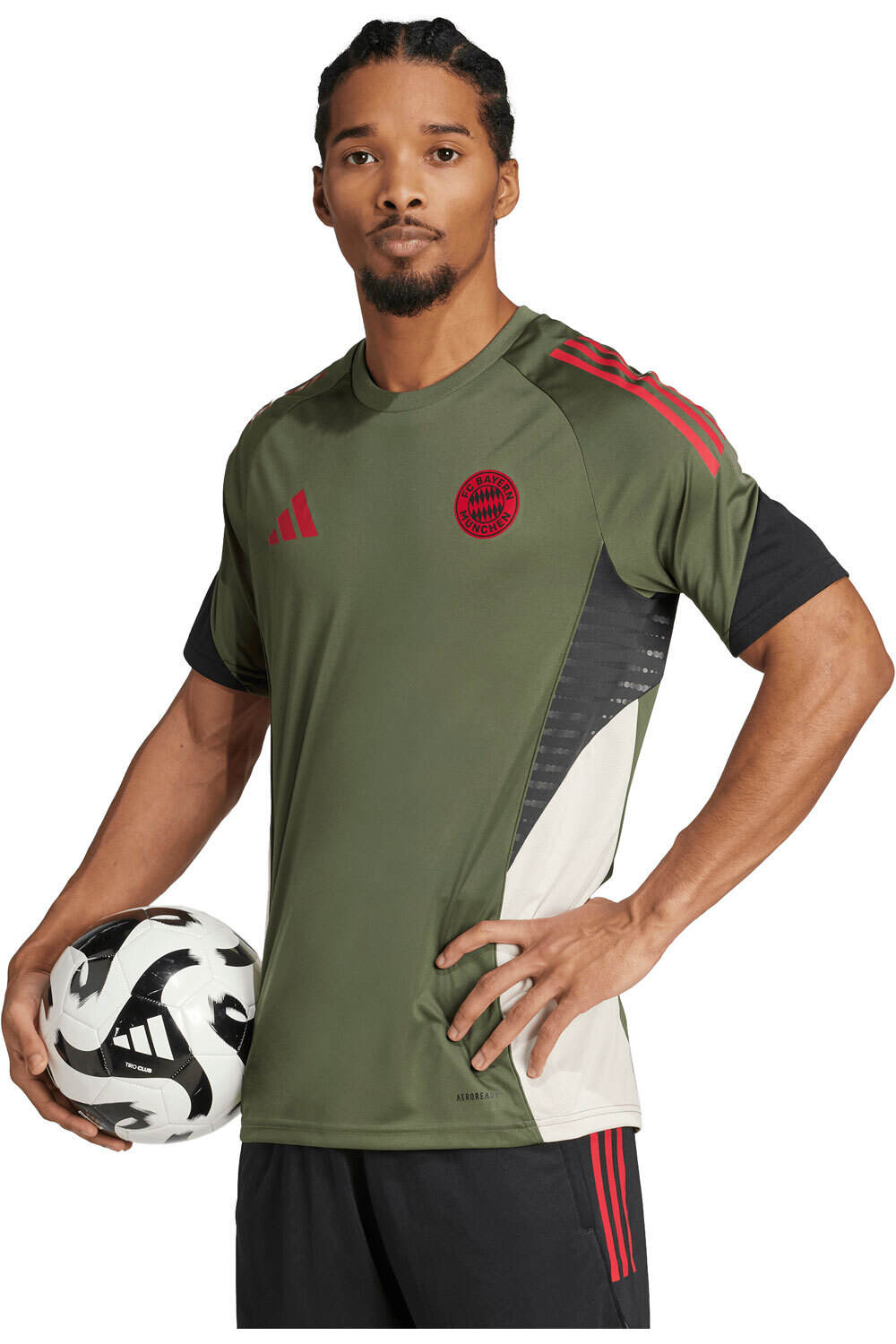 Adidas bayern de munich 25/26 entrenamiento camiseta de fútbol oficiales