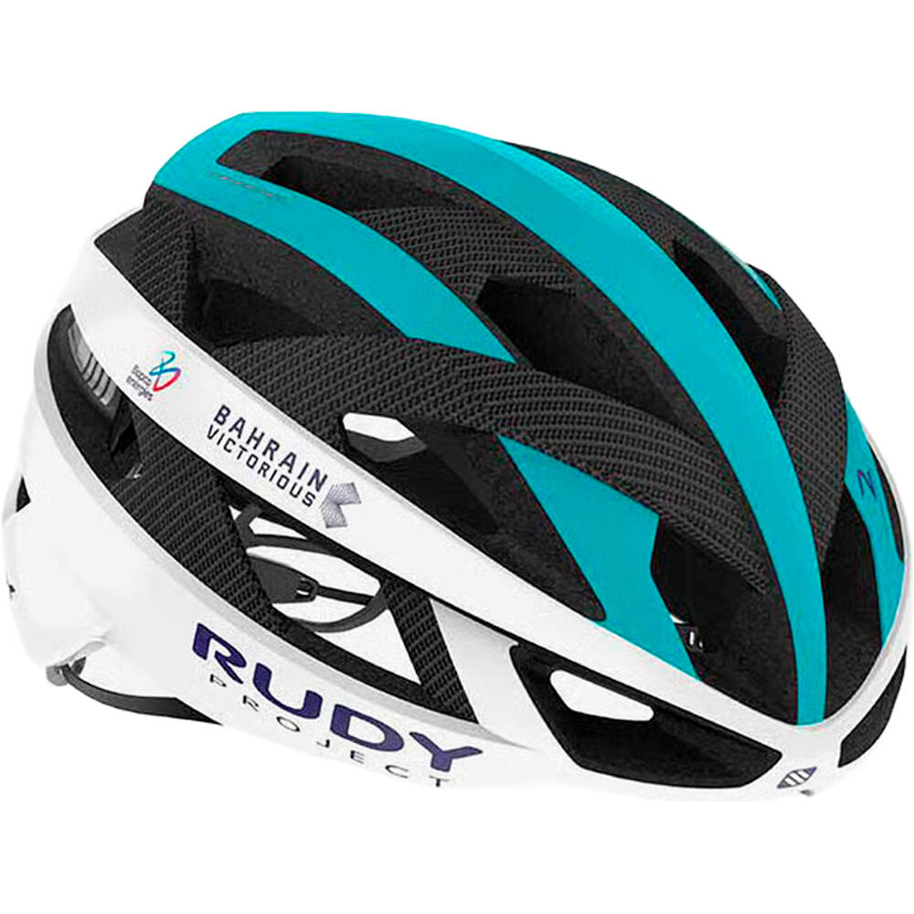 Rebel bahrain victorius 2025 casco bicicleta Blanco (L)