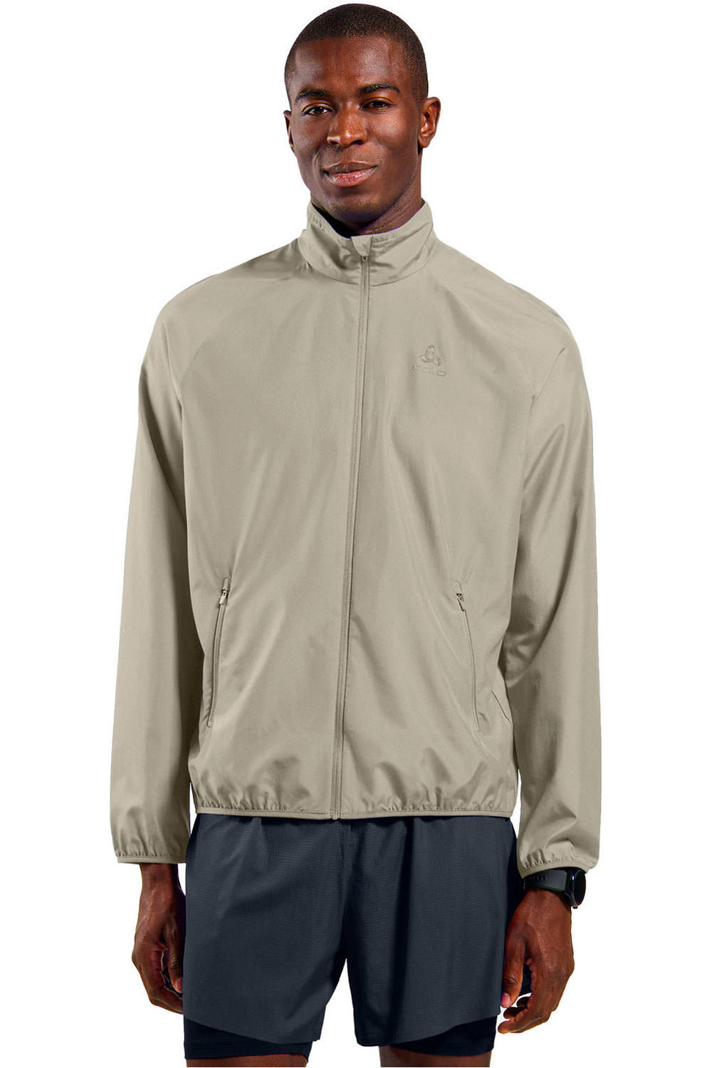 Essential light CHAQUETA RUNNING HOMBRE Gris (XL)