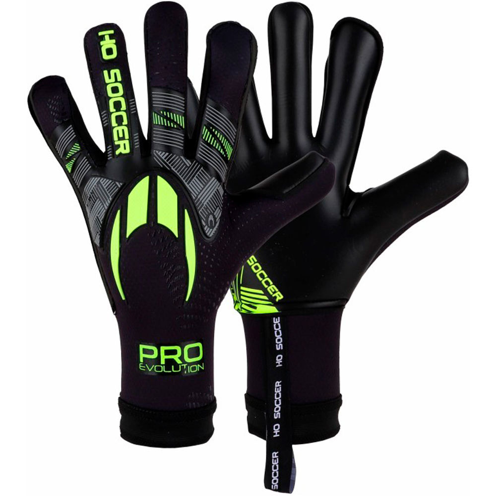 Pro evolution kontrol team guantes portero Negro (11)