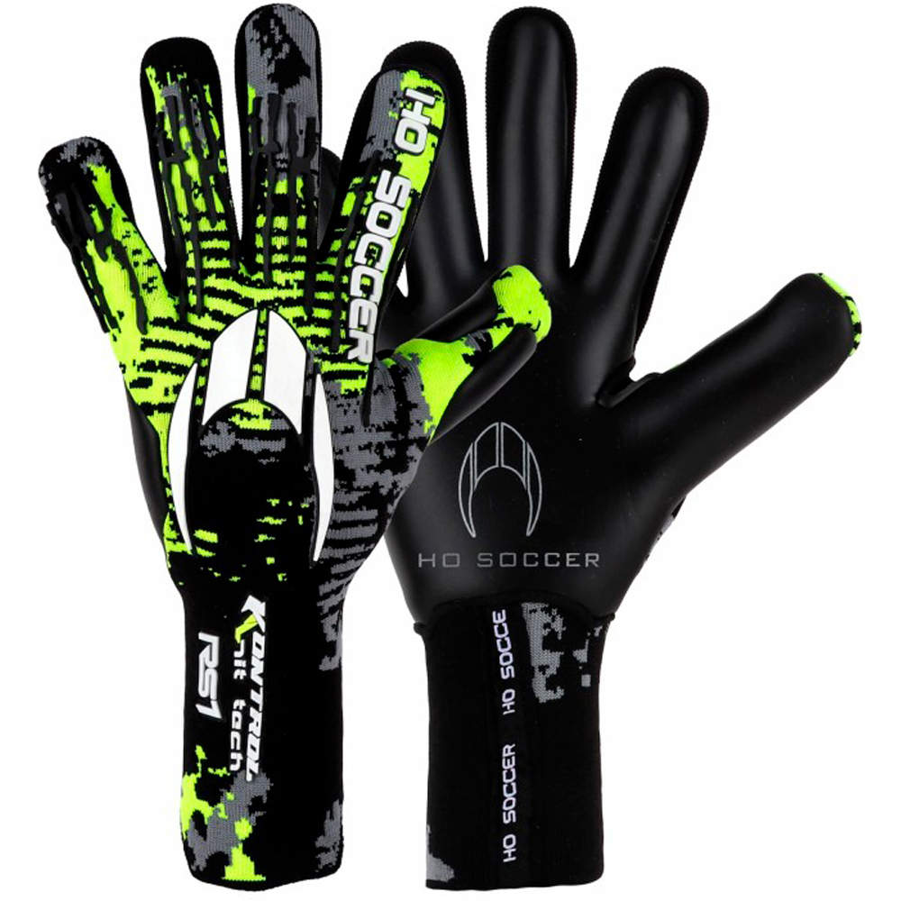 Kontrol knit rs1 team guantes portero Negro (7)
