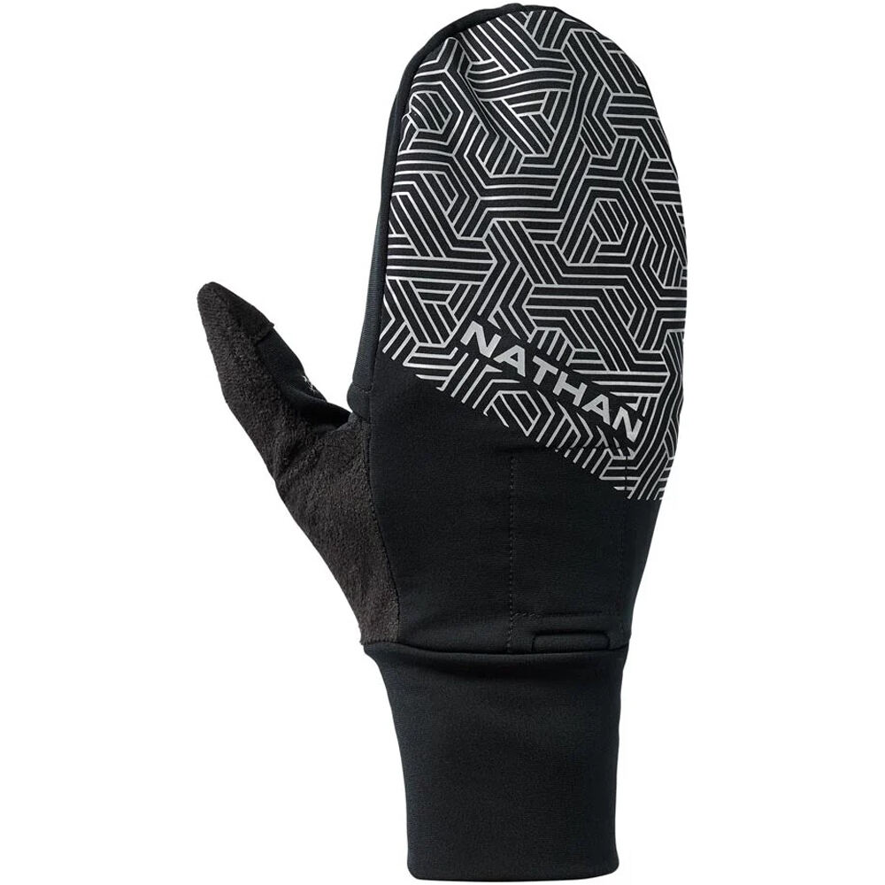Hypernight convertible mitt 2 guantes running Negro (M)