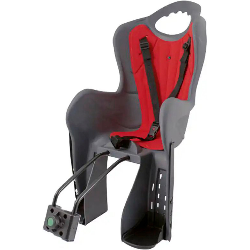 Silla portabebs trasera elibas montaje en cuadro portabebes bicicleta Gris (UNICA)