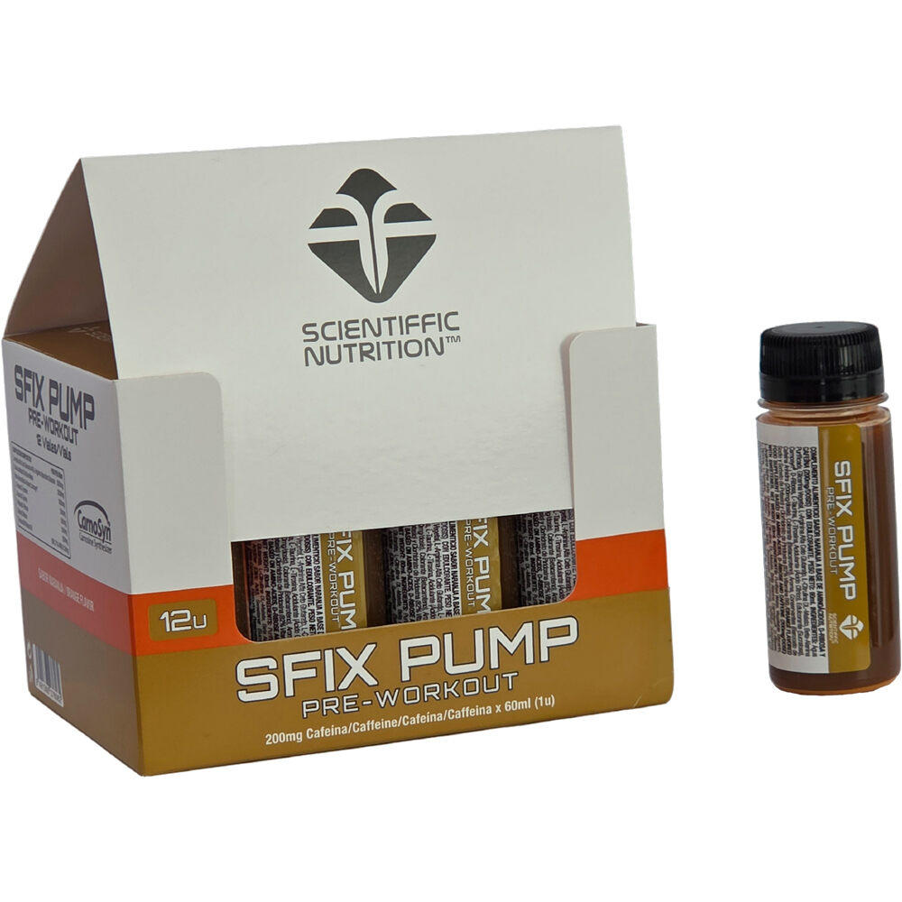 Caja sfix pump carnosyn naranja 12 uds energía instantánea (UNICA)