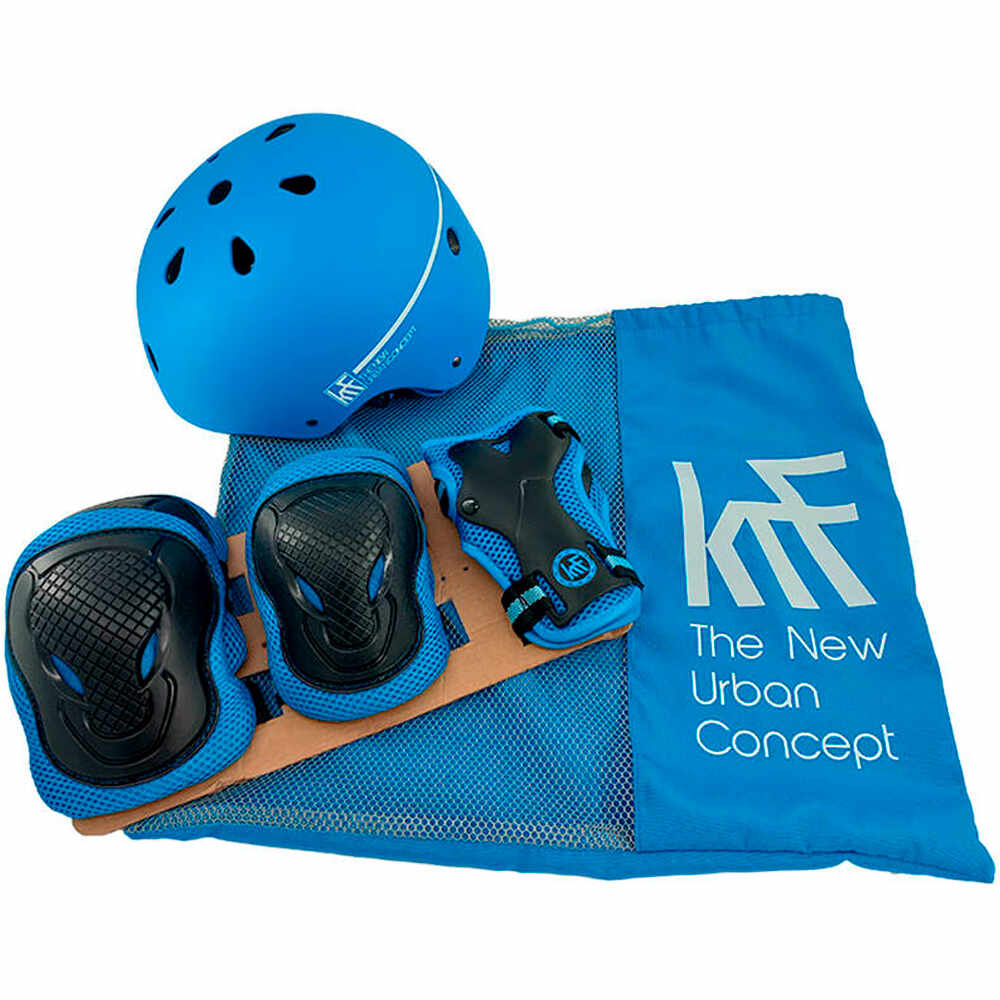 Krf essential proteccasco set protección skate niño