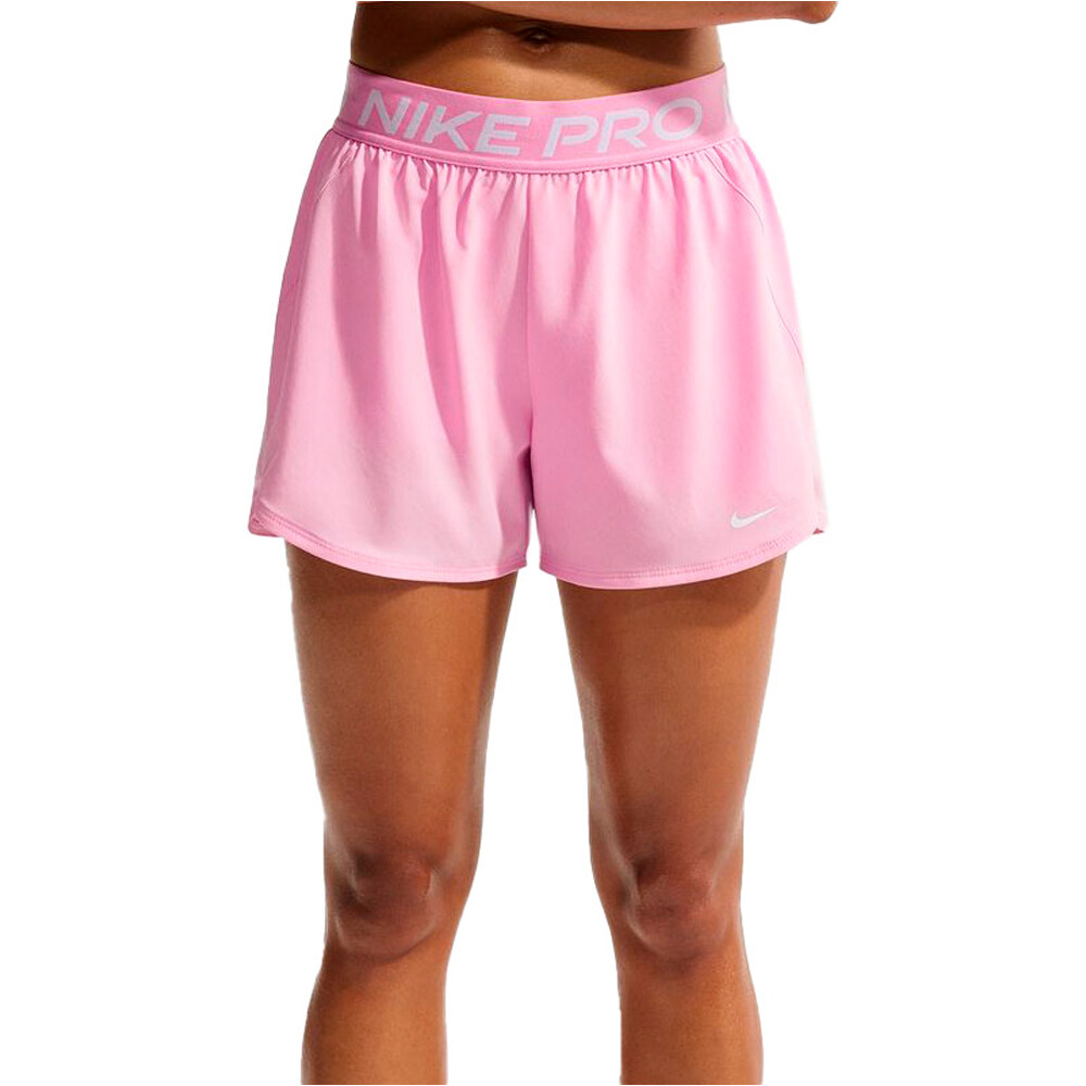 Nike pro 2in1 pantalones y mallas cortas fitness mujer