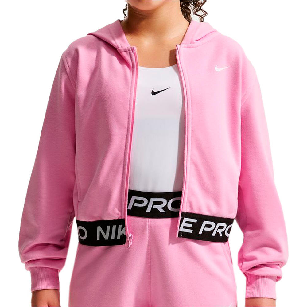 Nike dri-fit pro sudadera niña