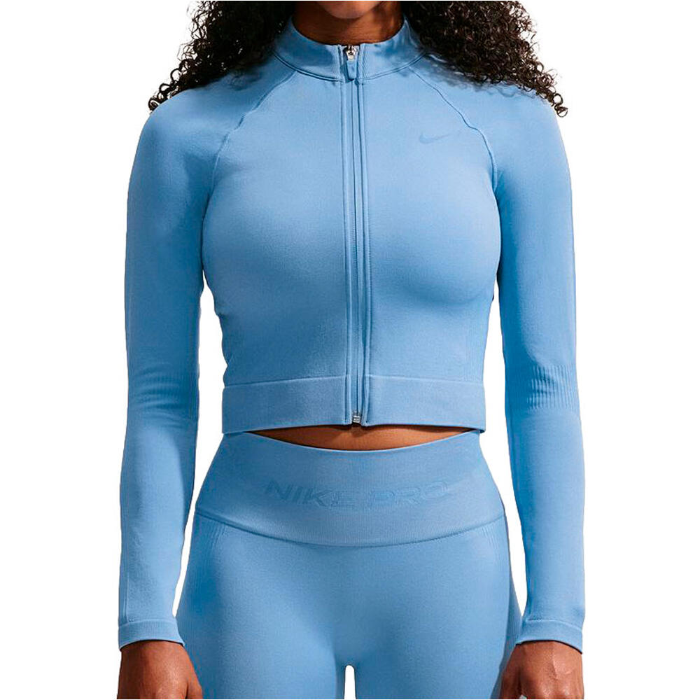 Nike w np df smls fz midlayer sudaderas deportivas mujer