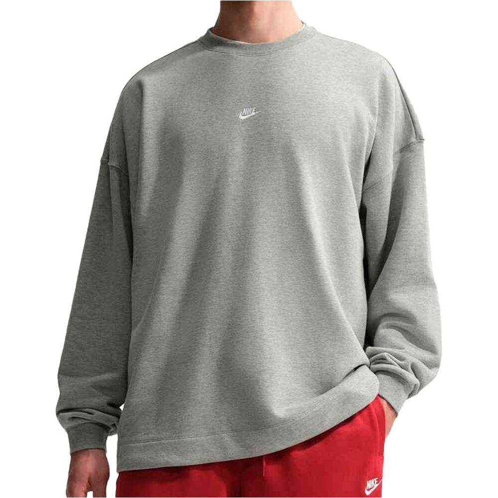 Nike club sudadera hombre Gris (XL)