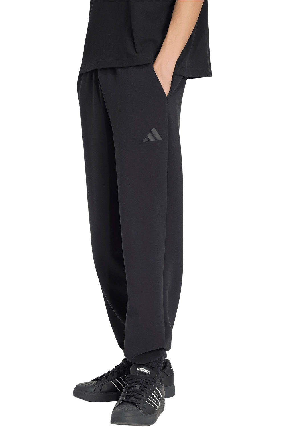 Adidas Hombre Negro Pantaln Soft Lux Pantalón M
