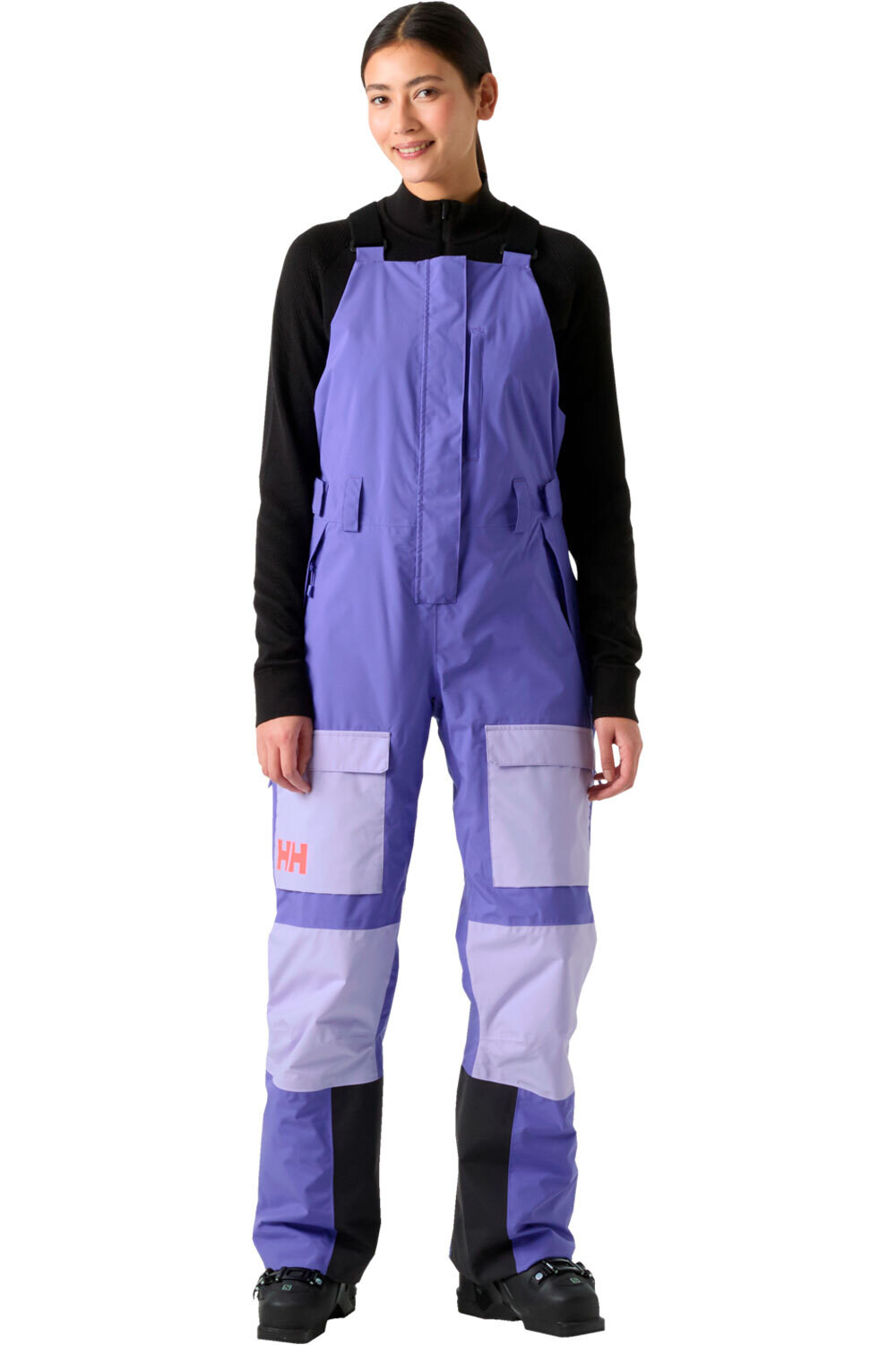 Helly Hansen w switch cargo bib pant pantalones esquí mujer