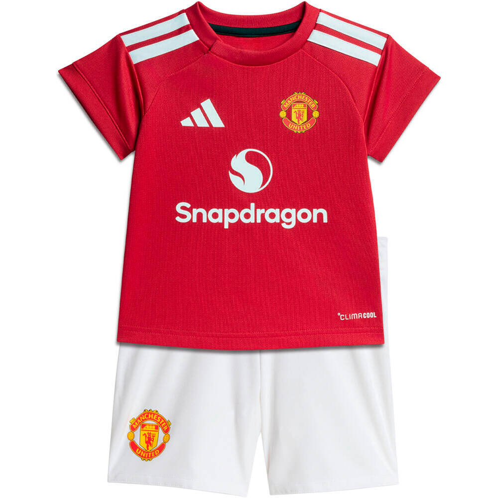 Adidas manchester united 26/27primera equipacion equipación fútbol niño