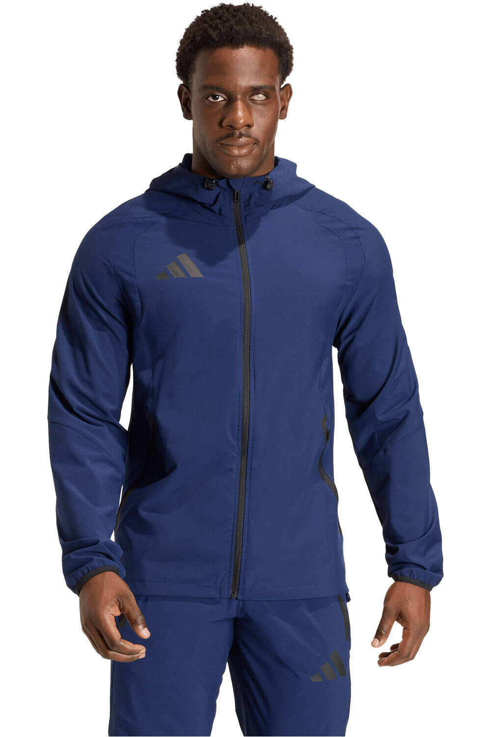 Adidas tiro travel windbreaker sudadera hombre