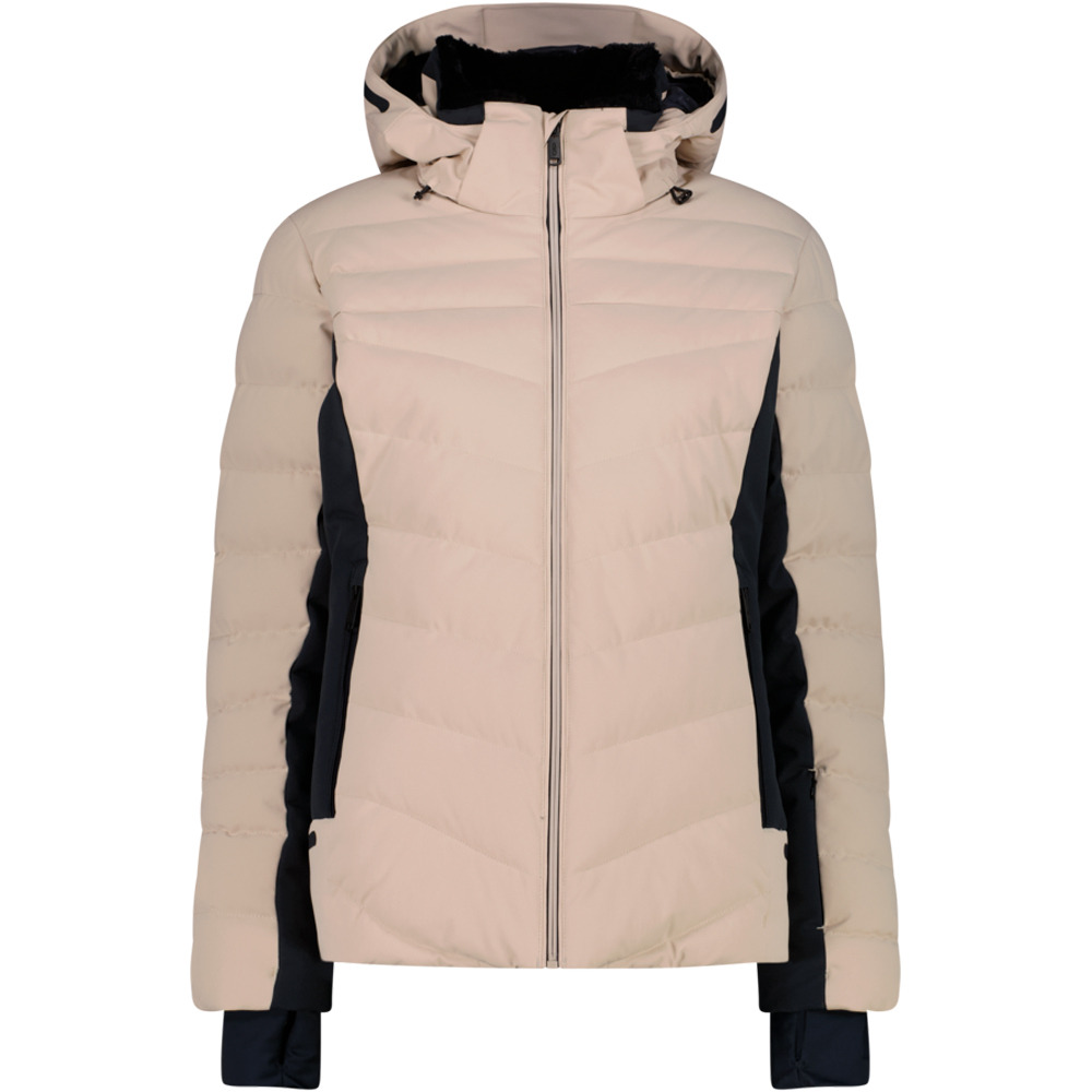 Woman jacket zip hood chaqueta esquí mujer