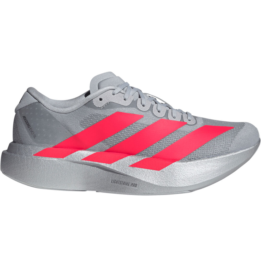 Adizero evo sl zapatilla running mujer Gris (38)