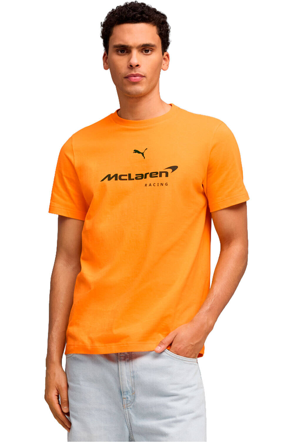 Puma mclaren big logo camiseta manga corta hombre