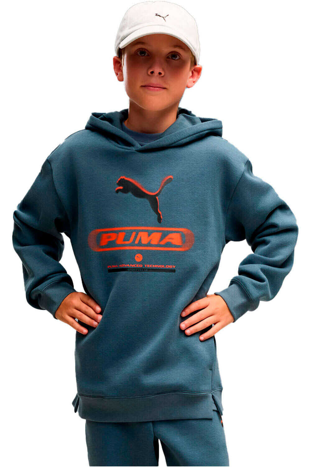 Puma street sudadera niño