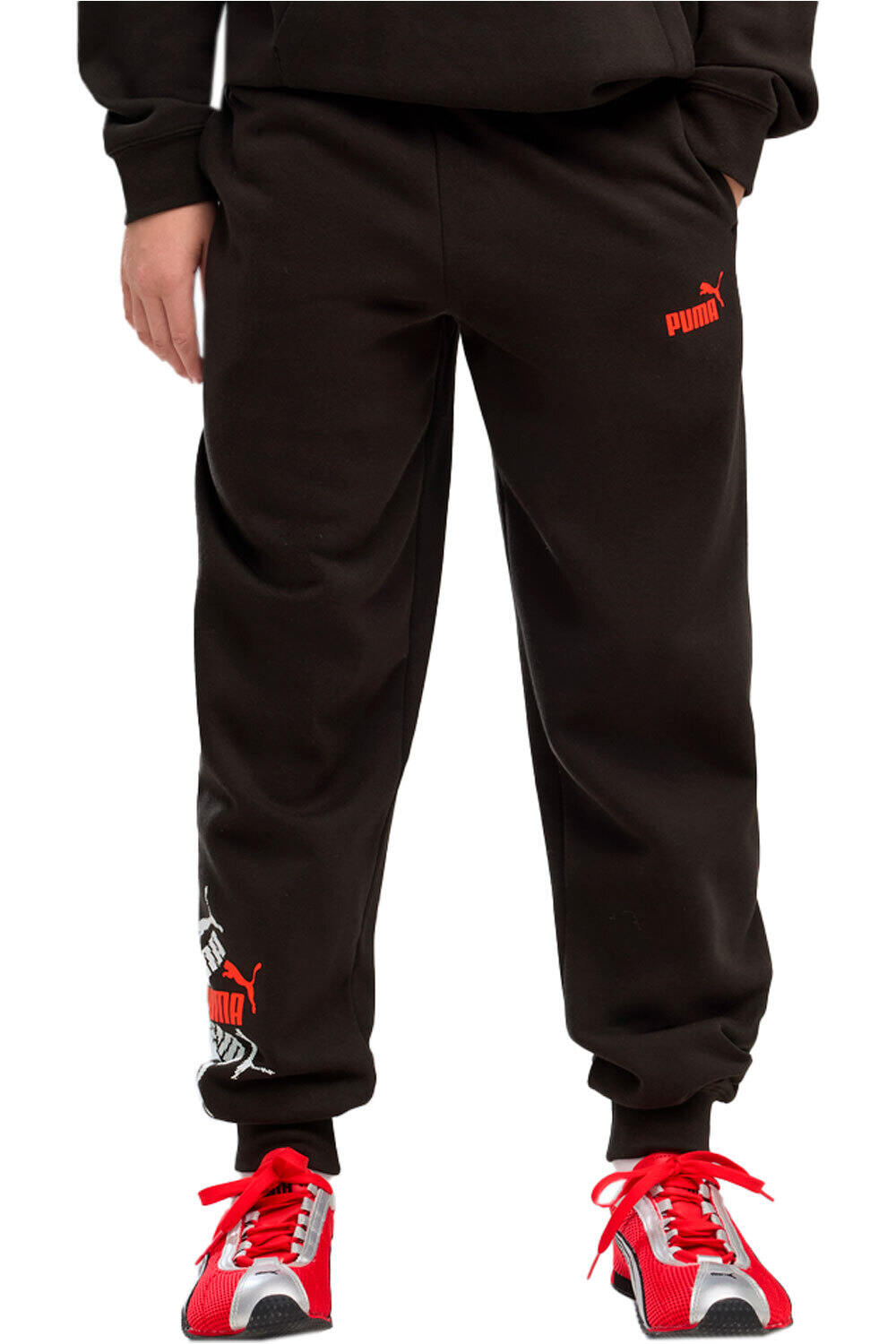 Puma essentials logo lab brand pantalón niño