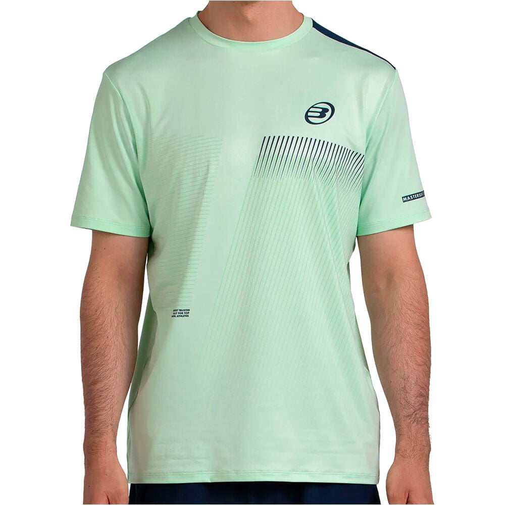 Bullpadel camiseta bull motril camiseta tenis manga corta hombre