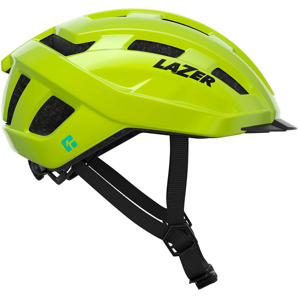 Lazer lazer casco codax kcflash uni net casco bicicleta · Verde